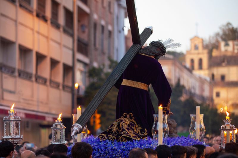 Procesión de la semana santa de Gandia
