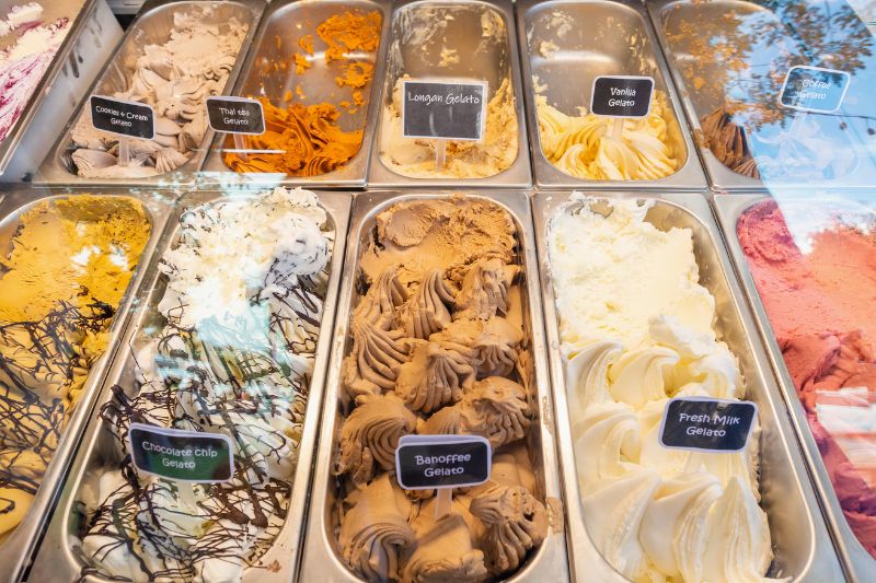 Gelato italiano artesano