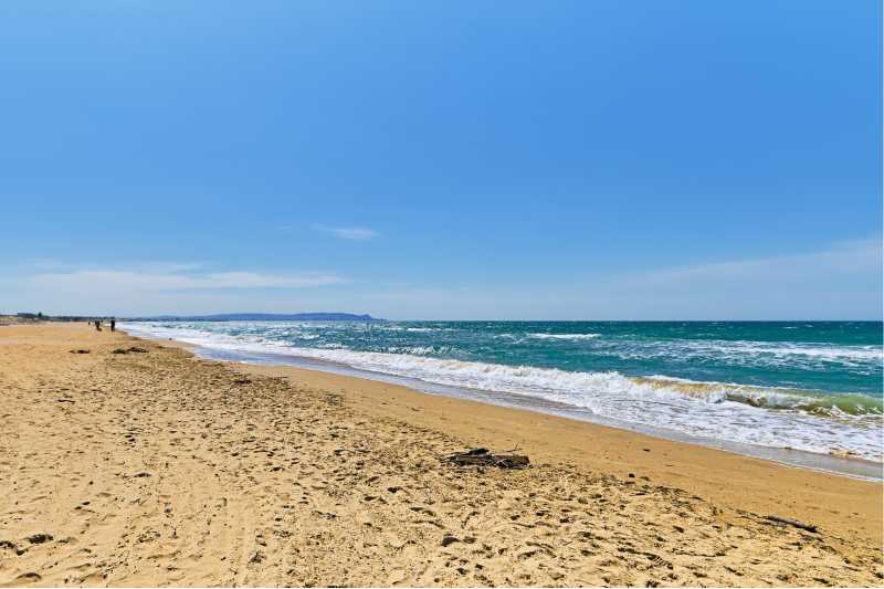 Playa de Miramar en Gandía