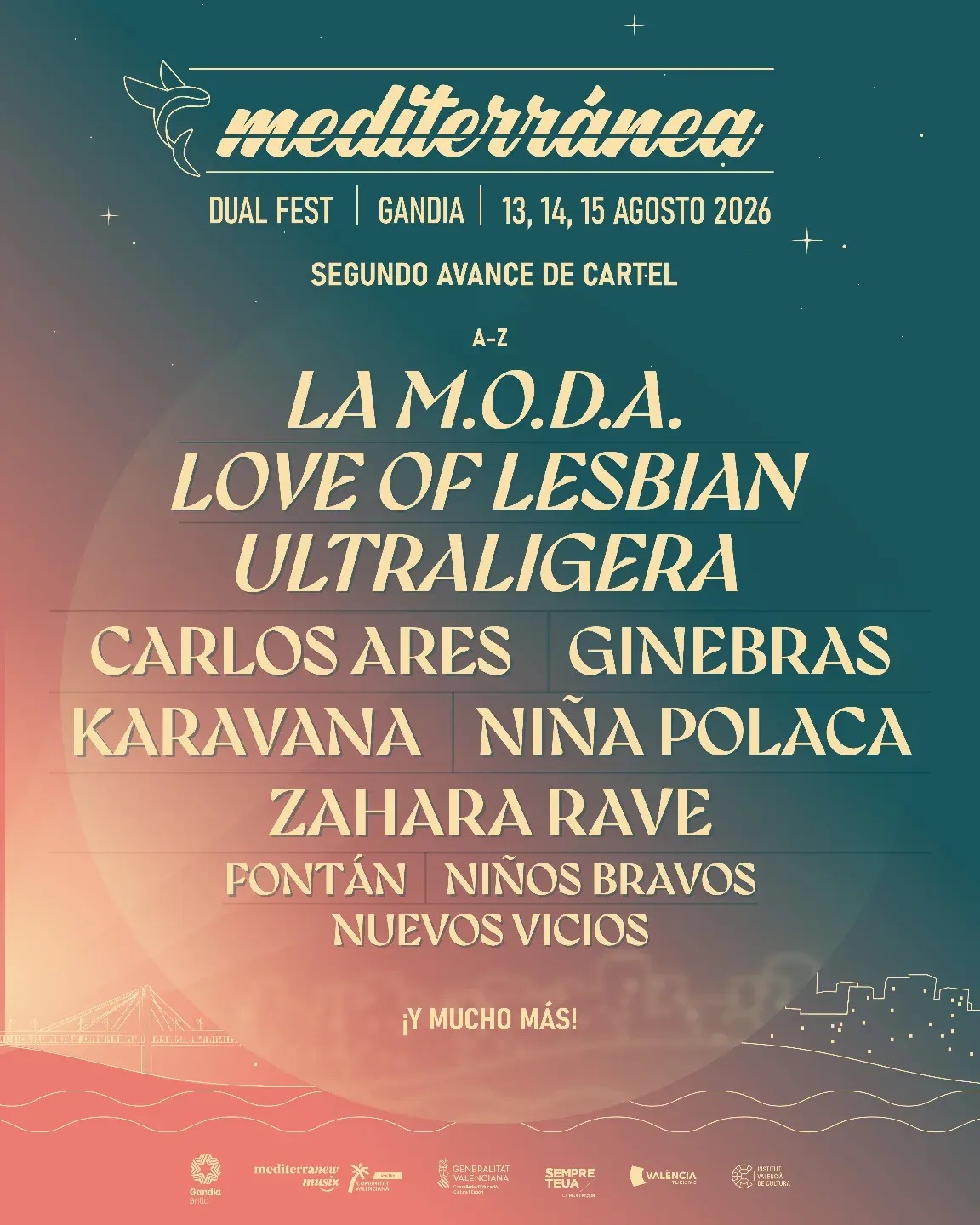 Mediterranea Festival Gandia 2026