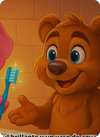 Cuento Bruno y Lola aprenden a cepillarse los dientes